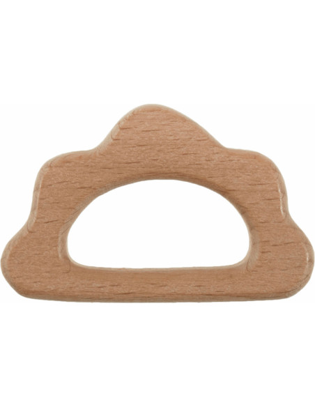 Anneau de dentition en bois - Nuage