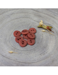 Bouton Corozo Jaipur - Chestnut