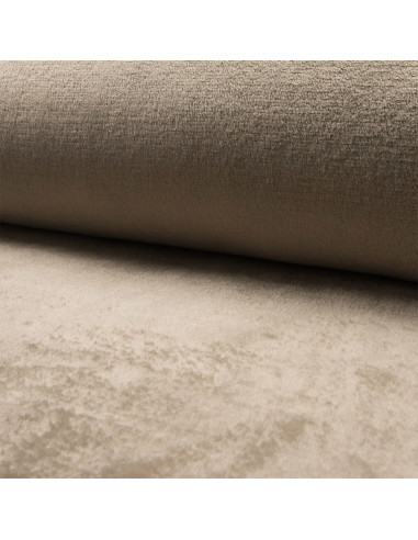 Tissu doudou câlin - Taupe