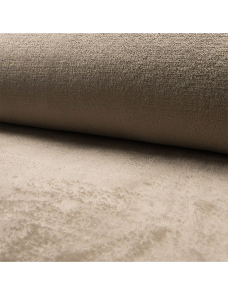 Tissu doudou câlin - Taupe