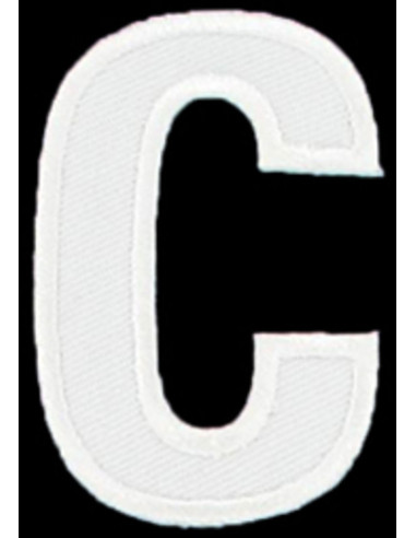 Écusson thermocollant lettre C