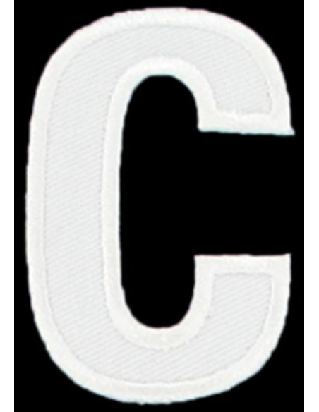 Écusson thermocollant lettre C