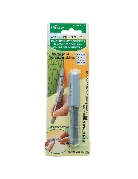 Stylo marqueur de craie Chaco Liner Pen Clover - Gris