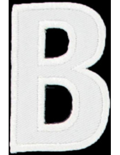 Écusson thermocollant lettre B