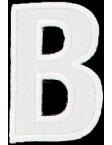 Écusson thermocollant lettre B
