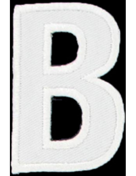 Écusson thermocollant lettre B