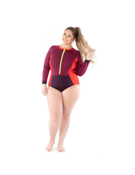 Patron de maillot zippé à manches longues Zoé - Jalie 4013