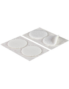 VELCRO® Brand Pastilles auto agrippantes adhésives fixation extrême 45mm x 6 Blanc 2