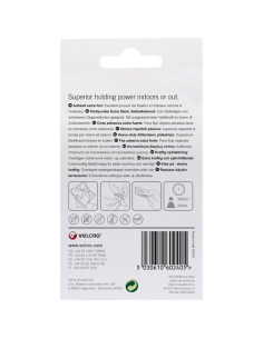 VELCRO® Brand Bandelettes auto agrippantes adhésives fixation extrême 50mm x 100mm x 2 Blanc 2