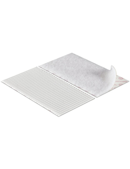 VELCRO® Brand Bandelettes auto agrippantes adhésives fixation extrême 50mm x 100mm x 2 Blanc