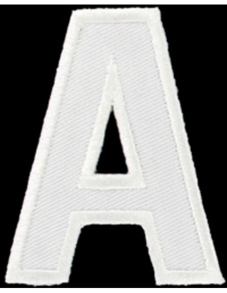 Écusson thermocollant lettre A
