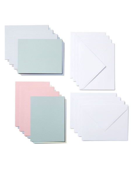 Set de 8 cartes adhésives avec enveloppes R20 Pastel Cricut