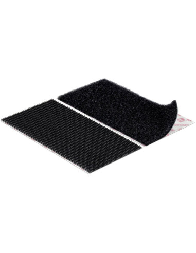 VELCRO® Brand Bandelettes auto agrippantes adhésives fixation extrême 50mm x 100mm x 2 Noir