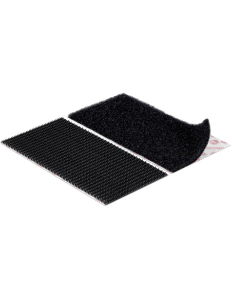 VELCRO® Brand Bandelettes auto agrippantes adhésives fixation extrême 50mm x 100mm x 2 Noir
