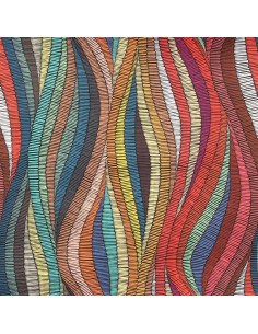 Toile transat - Kenya rouge