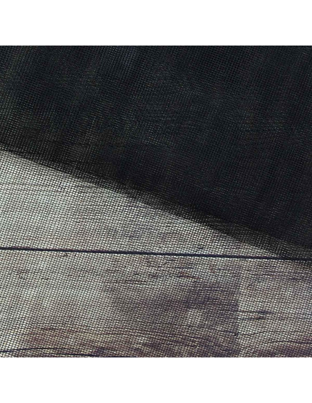 Tissu moustiquaire enroulable - Noir