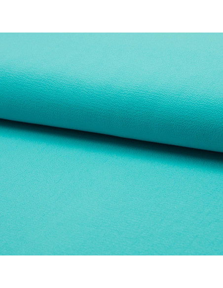 Tissu crêpe légère extensible - Bleu givré