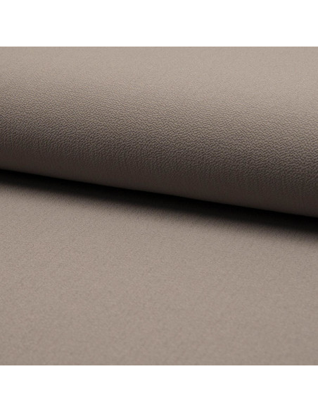 Tissu crêpe légère extensible - Taupe