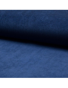 Tissu velours milleraies - Bleu