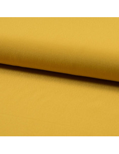 Tissu crêpe de viscose - Curry