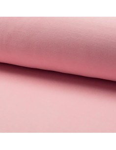 Tissus velours nicky - Rose clair