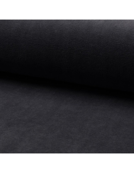 Tissus velours nicky - Gris foncé