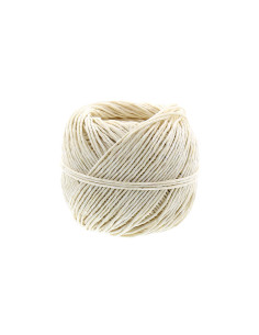 Corde à piquer pelote de 50 grammes - Lin blanc