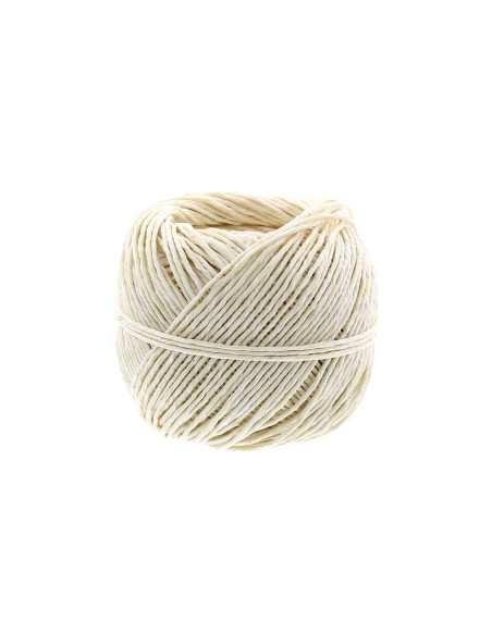 Corde à piquer pelote de 50 grammes - Lin blanc