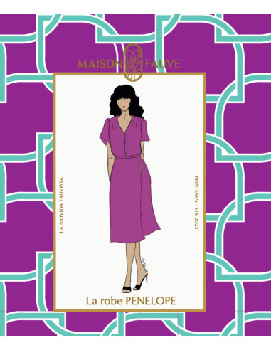 Patron de robe Pénélope - Maison Fauve