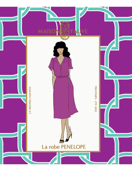 Patron de robe Pénélope - Maison Fauve