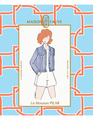 Patron de blouson Pilar - Maison Fauve