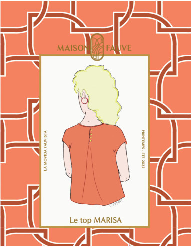 Patron de top Marisa - Maison Fauve