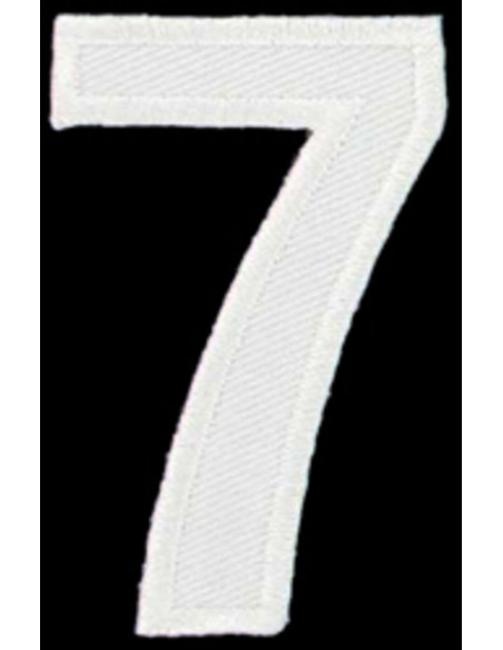 Écusson thermocollant chiffre 7