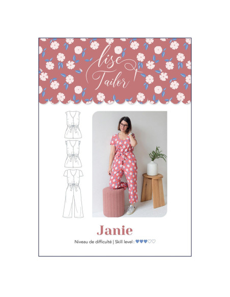Patron de combinaison - Janie - Lise Tailor