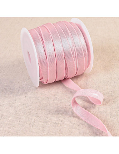 Elastique anti-glisse satiné - Rose