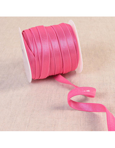 Elastique anti-glisse satiné - Fuchsia