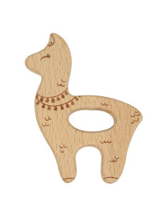 Anneau de dentition en bois - Lama