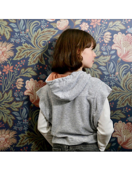 Patron de sweatshirt court Vancouver kids - Ikatee
