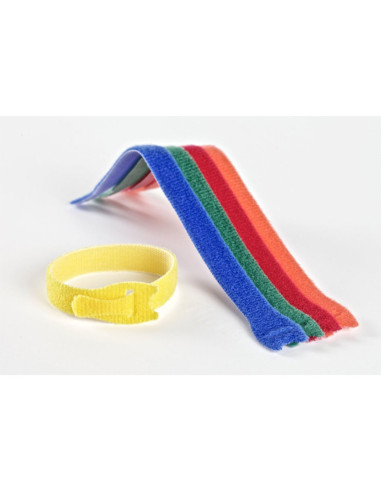 VELCRO® ONE-WRAP® Colliers serre câbles 12mm x 20cm x 5 multicolores