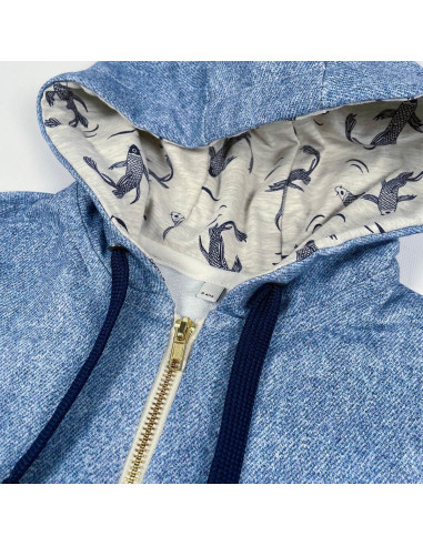 Patron de sweatshirt court Vancouver kids - Ikatee