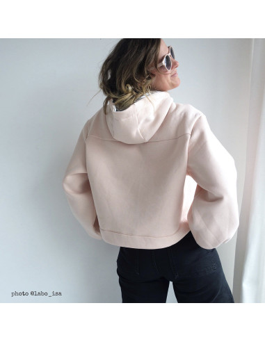 Patron de sweatshirt court Vancouver - Ikatee