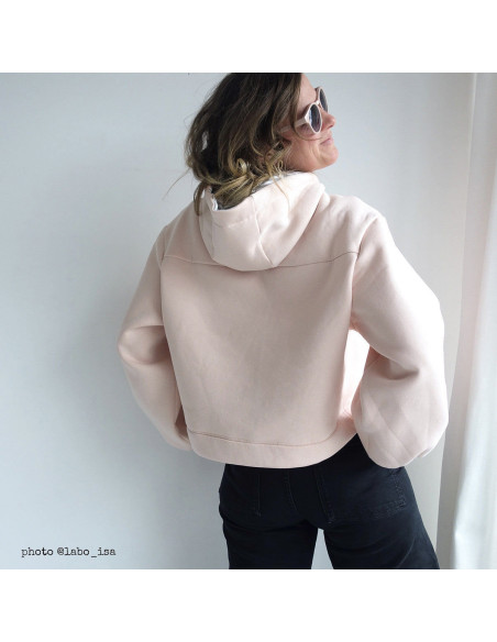 Patron de sweatshirt court Vancouver - Ikatee