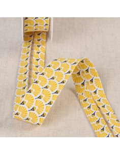 Biais éventails - Jaune or