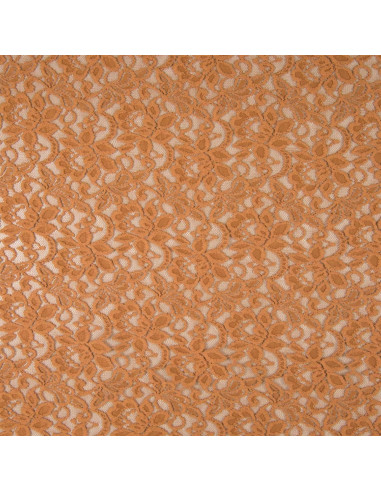 Tissu dentelle Candy - Beige doré