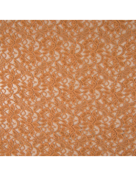 Tissu dentelle Candy - Beige doré