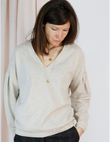 Patron de sweat, pull Horizon - Atelier Scämmit