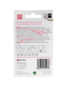 VELCRO® Brand Pastilles auto agrippantes adhésives 16mm x 16 blanc 2