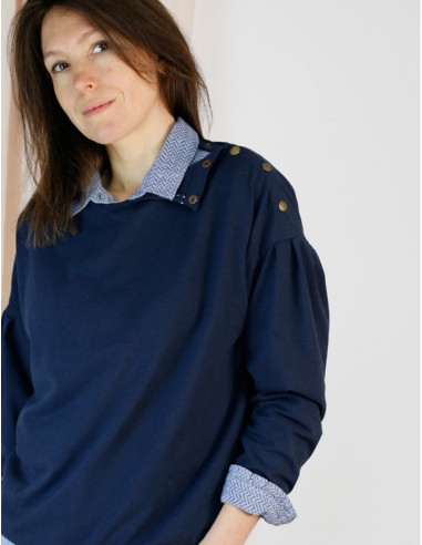 Patron de sweat, pull Horizon - Atelier Scämmit