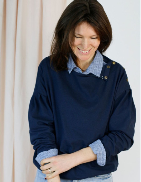 Patron de sweat, pull Horizon - Atelier Scämmit