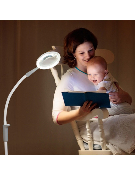 Lampe loupe 3-en-1 Daylight Magnificent Pro